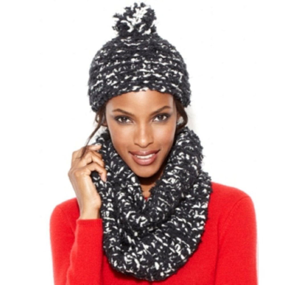 Charter Club Chenille Eyelash Infiinity Loop Scarf